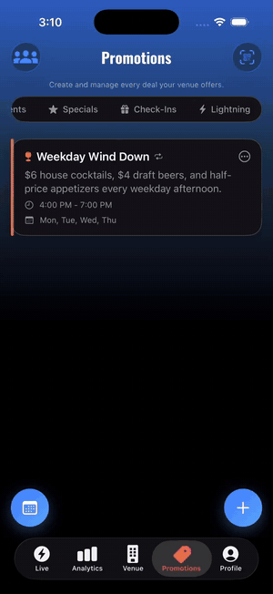 Venue Hot Alerts